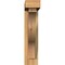 Ekena Millwork Funston Block Rough Sawn Bracket w/ Offset Brace, Western Red Cedar, 4"W x 14"D x 18"H BKT0402X14X18FST05RWR - alternate 4